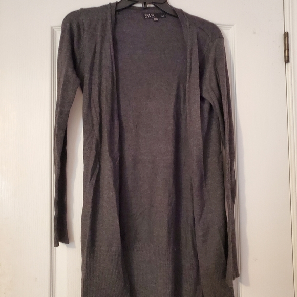 Long grey cardigan - Picture 1 of 2